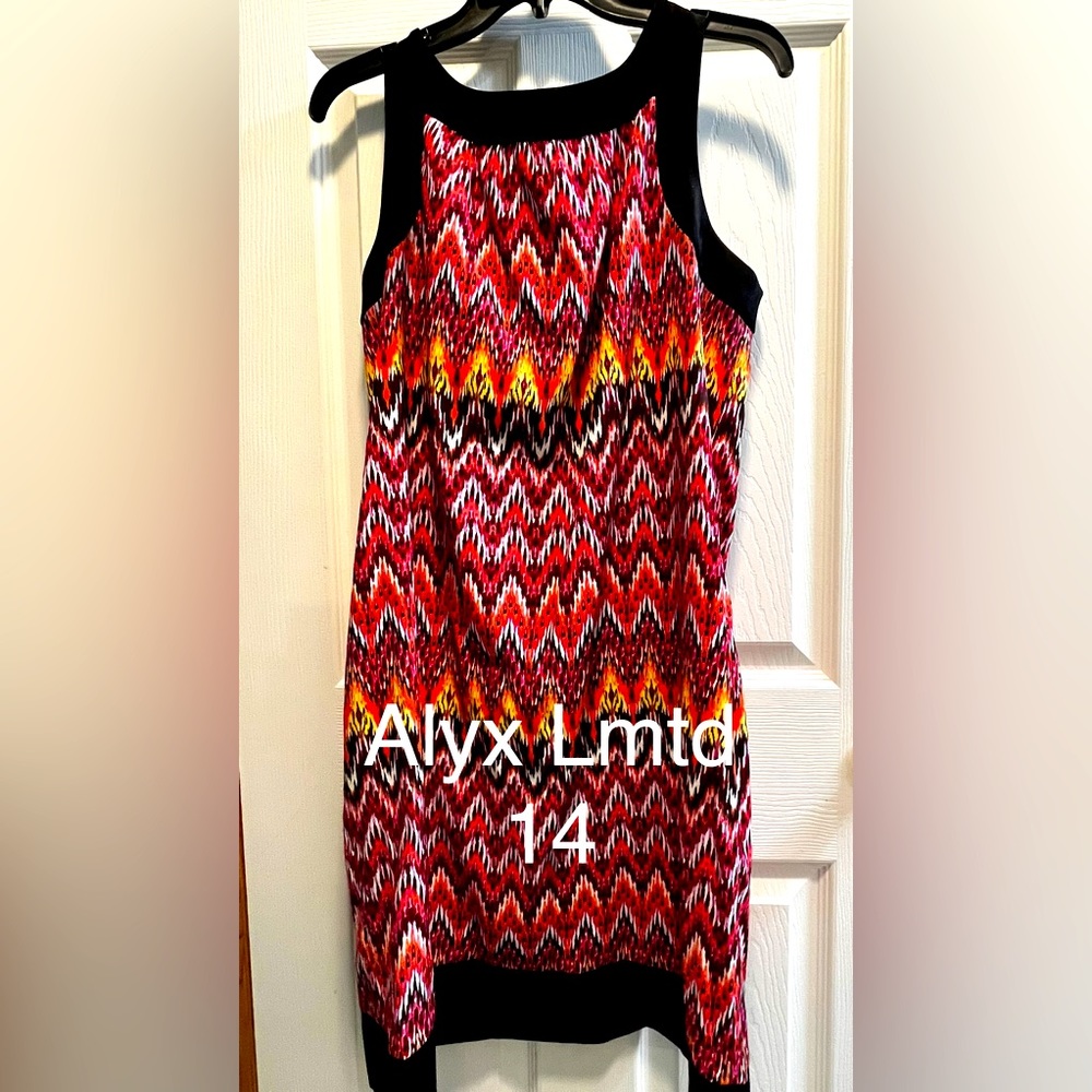 Alyx Limited dress fall colors bold colors